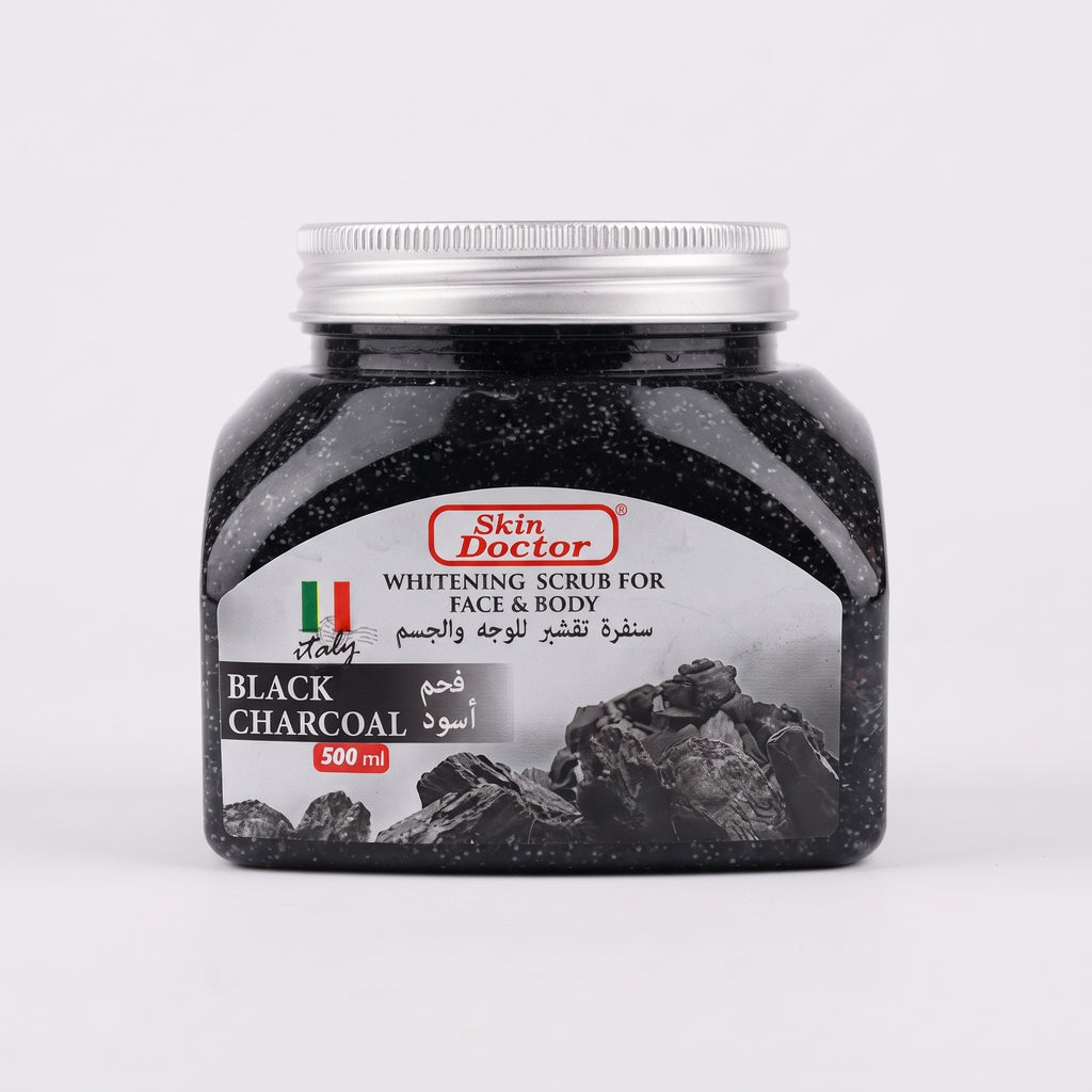 SKIN DOCTOR WHITENING SCRUB (BLACK CHARCOAL)