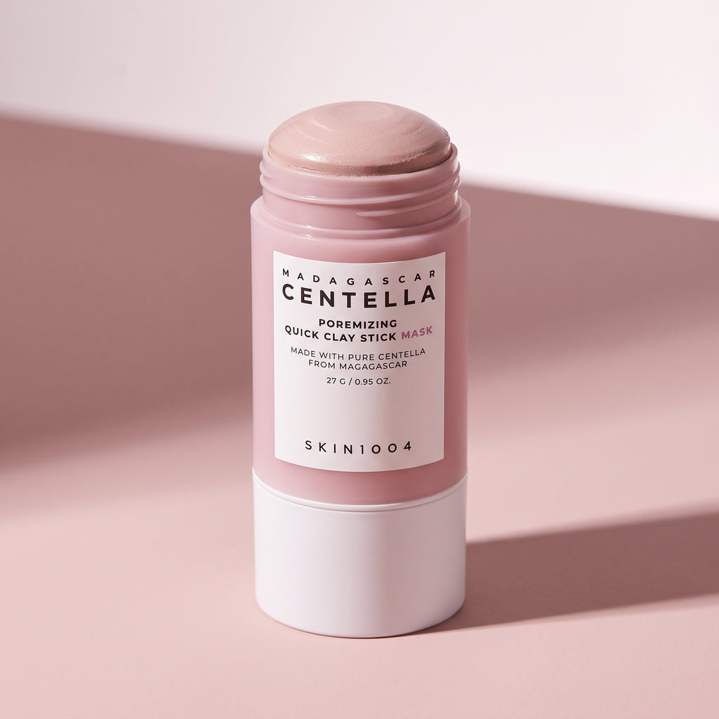 SKIN1004 Madagascar Centella Poremizing Quick Clay Stick Mask – Mess-Free Pink Clay Pore Mask
