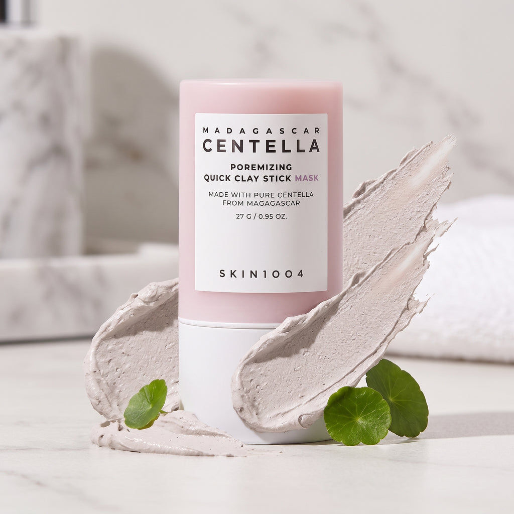 SKIN1004 Madagascar Centella Poremizing Quick Clay Stick Mask – Mess-Free Pink Clay Pore Mask