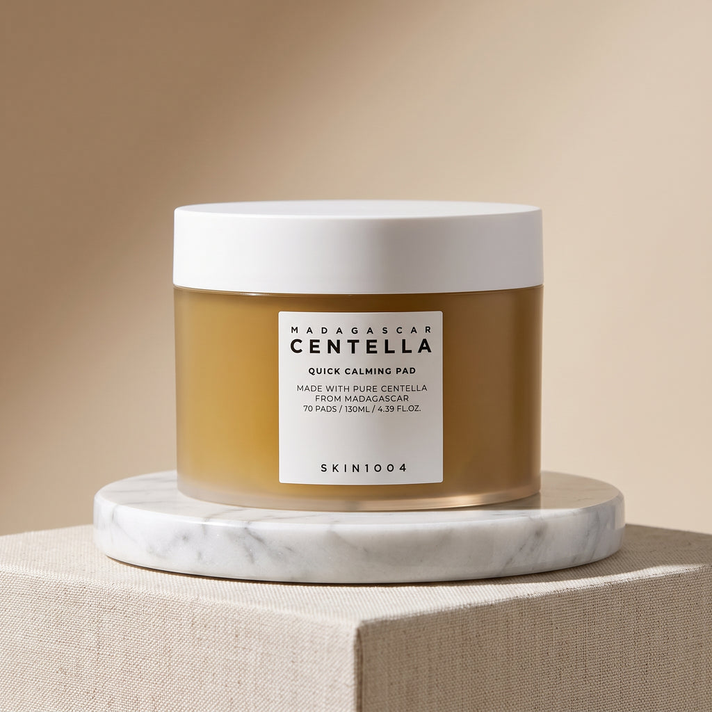 SKIN1004 Madagascar Centella Quick Calming Pad – Soothing Toner Pads for Red, Sensitive Skin