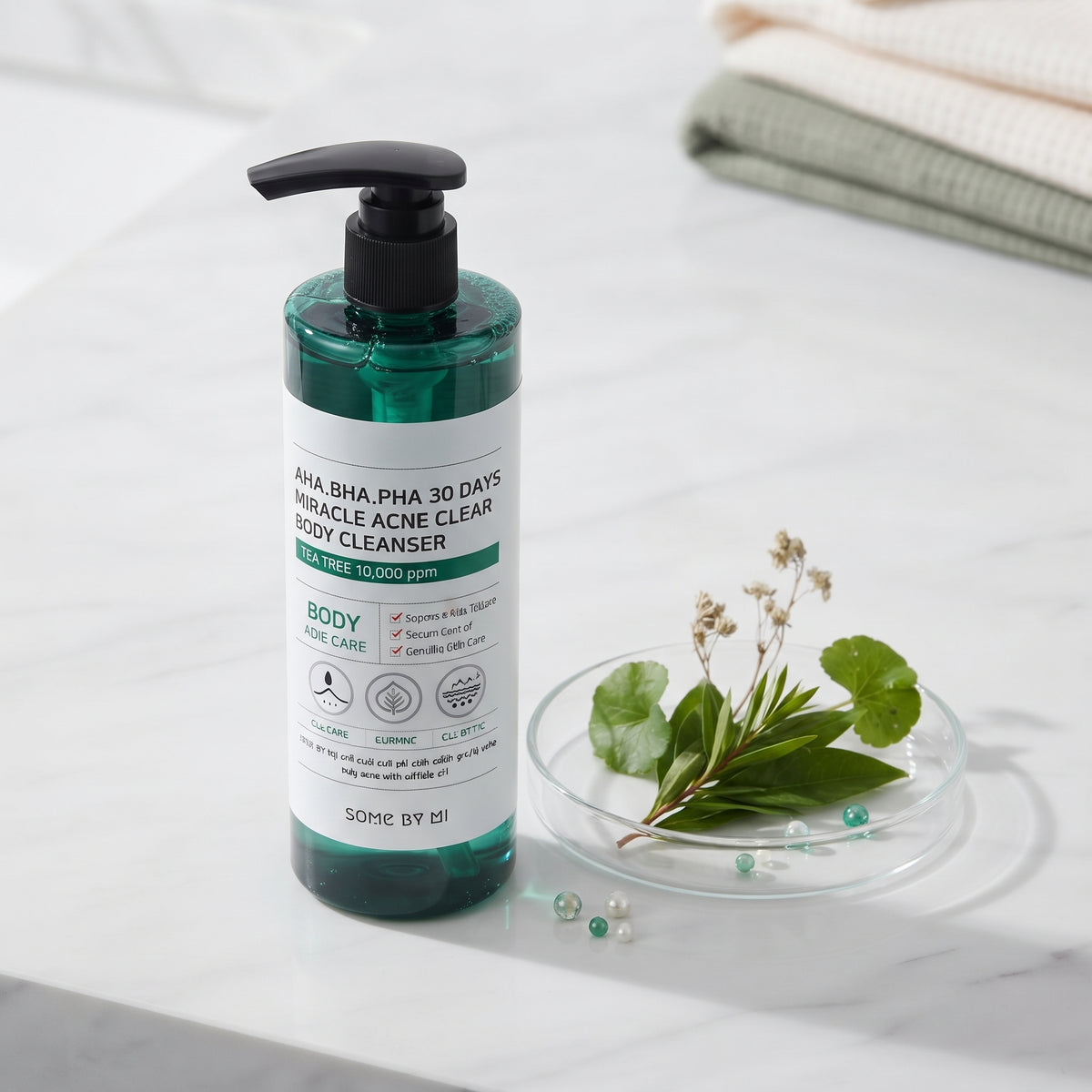 SOME BY MI AHA BHA PHA 30 Days Miracle Acne Clear Body Cleanser 400g