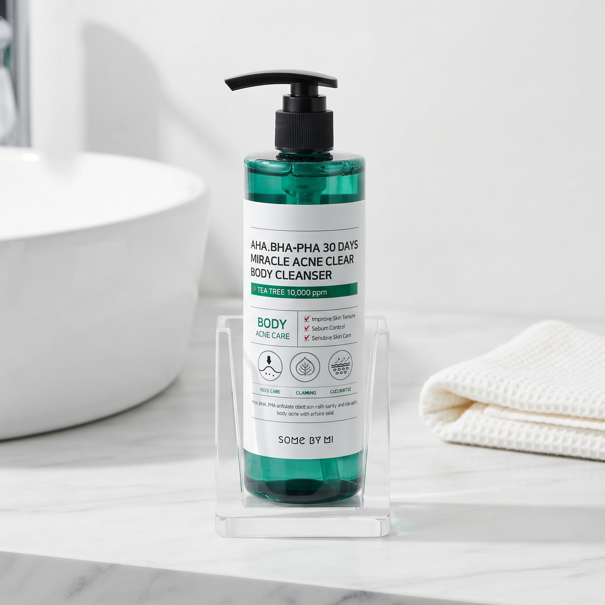 SOME BY MI AHA BHA PHA 30 Days Miracle Acne Clear Body Cleanser 400g