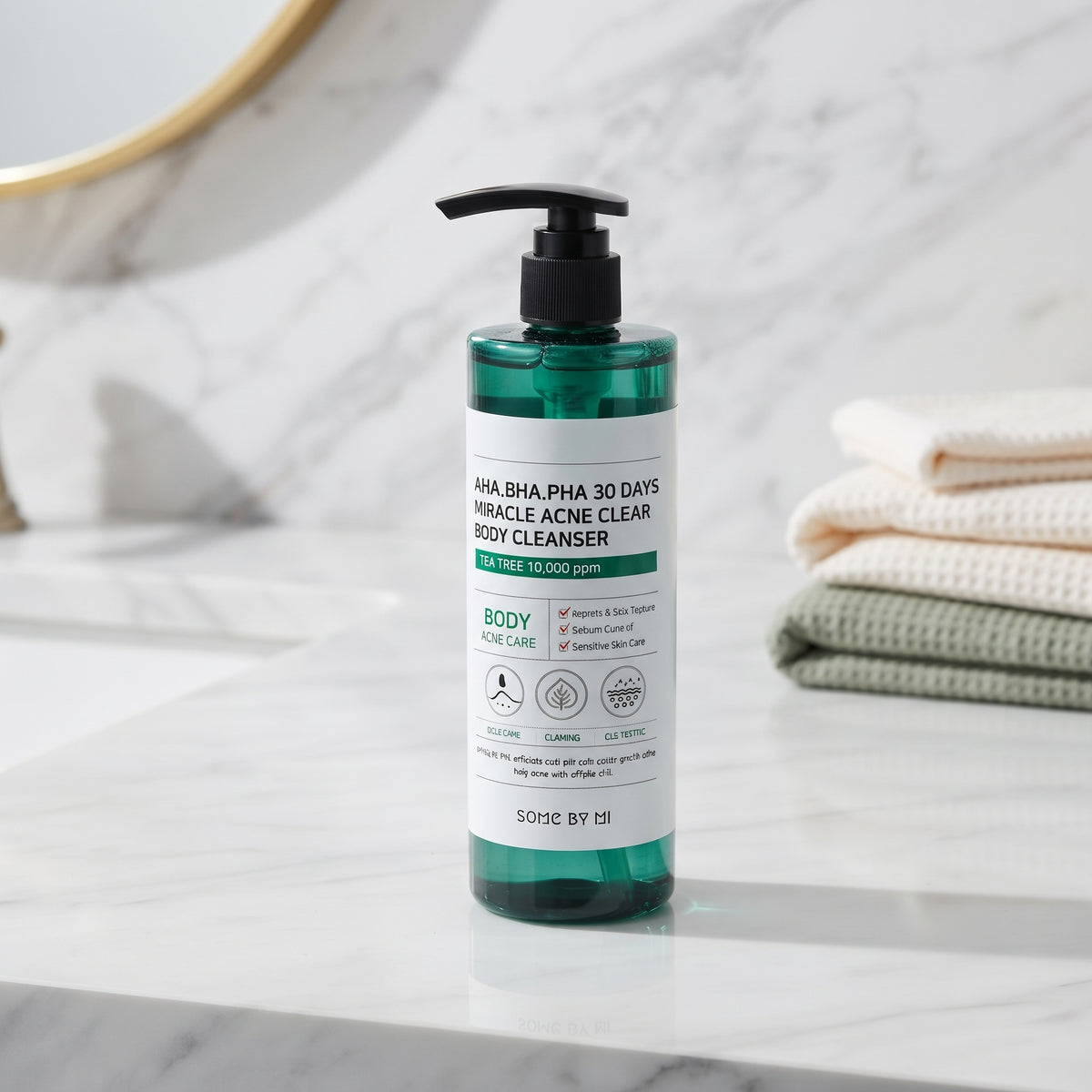 SOME BY MI AHA BHA PHA 30 Days Miracle Acne Clear Body Cleanser 400g
