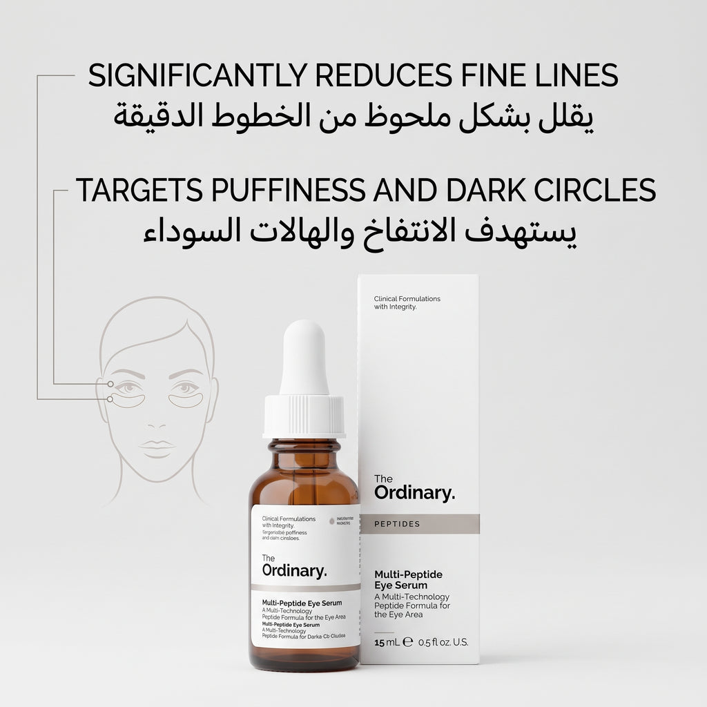 The Ordinary Multi-Peptide Eye Serum 15ml – Peptide Eye Serum