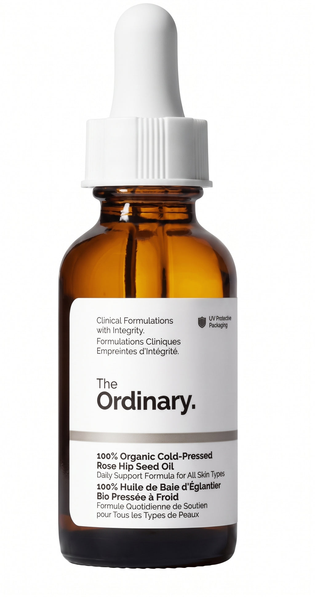 The Ordinary 100% Organic Cold-Pressed Rose Hip Seed Oil 30ml – Face Oil for Dry Skin & Scars