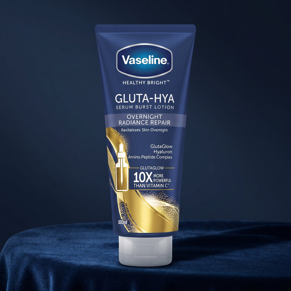 Vaseline Gluta-Hya Serum Burst Lotion – Overnight Radiance Repair – image 3