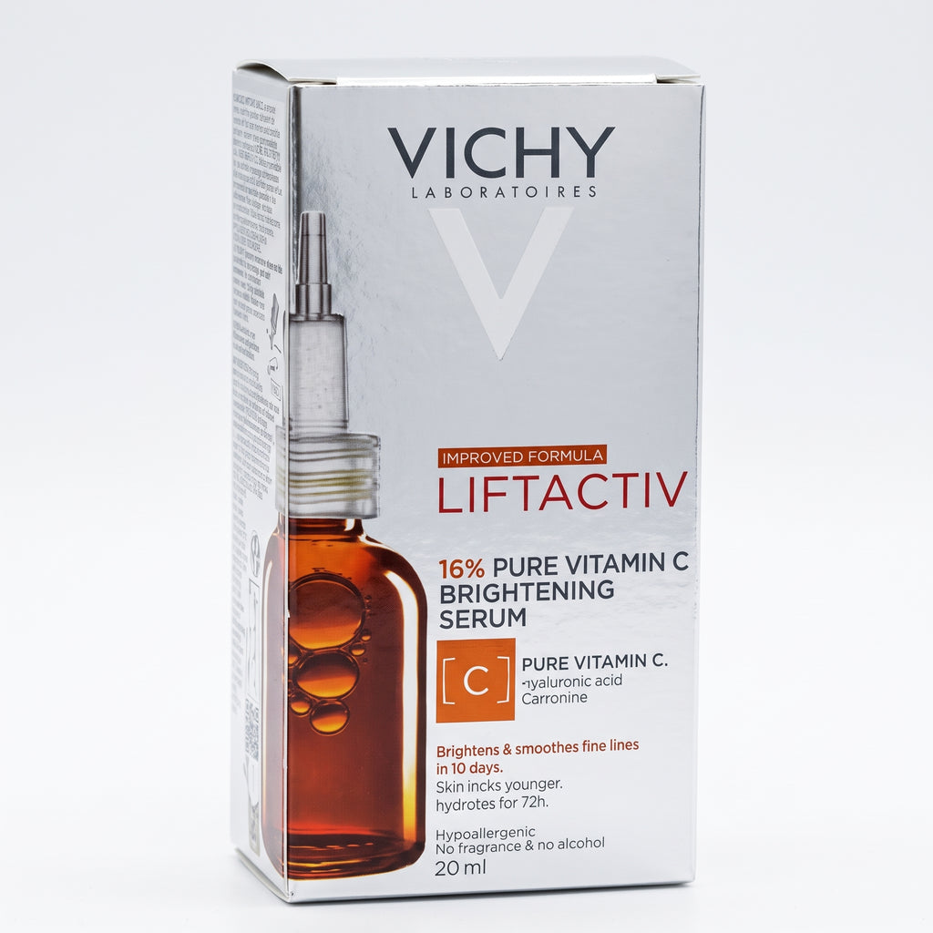 Vichy Liftactiv 16% Pure Vitamin C Brightening Serum 30ml – Radiance & Dark Spot Serum
