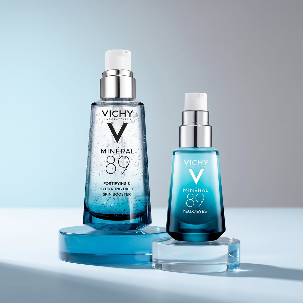 Vichy Minéral 89 Hyaluronic Acid Booster 50ml – Daily Hydrating Face Serum