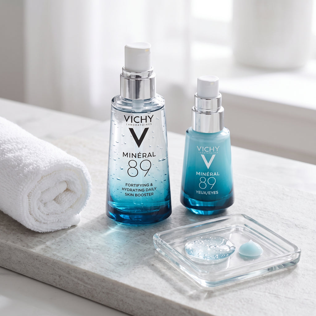 Vichy Minéral 89 Hyaluronic Acid Booster 50ml – Daily Hydrating Face Serum