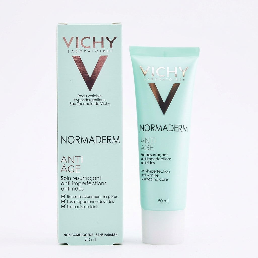 Vichy Normaderm Anti-Age Resurfacing Cream 50ml – for Blemish-Prone Skin