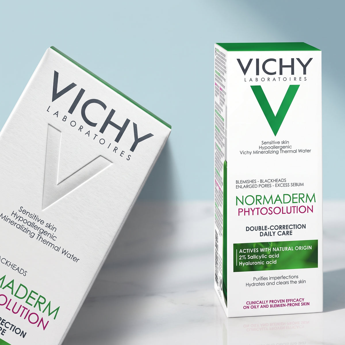 Vichy Normaderm Phytosolution – Daily Anti-Blemish Moisturiser for Oily, Acne-Prone Skin