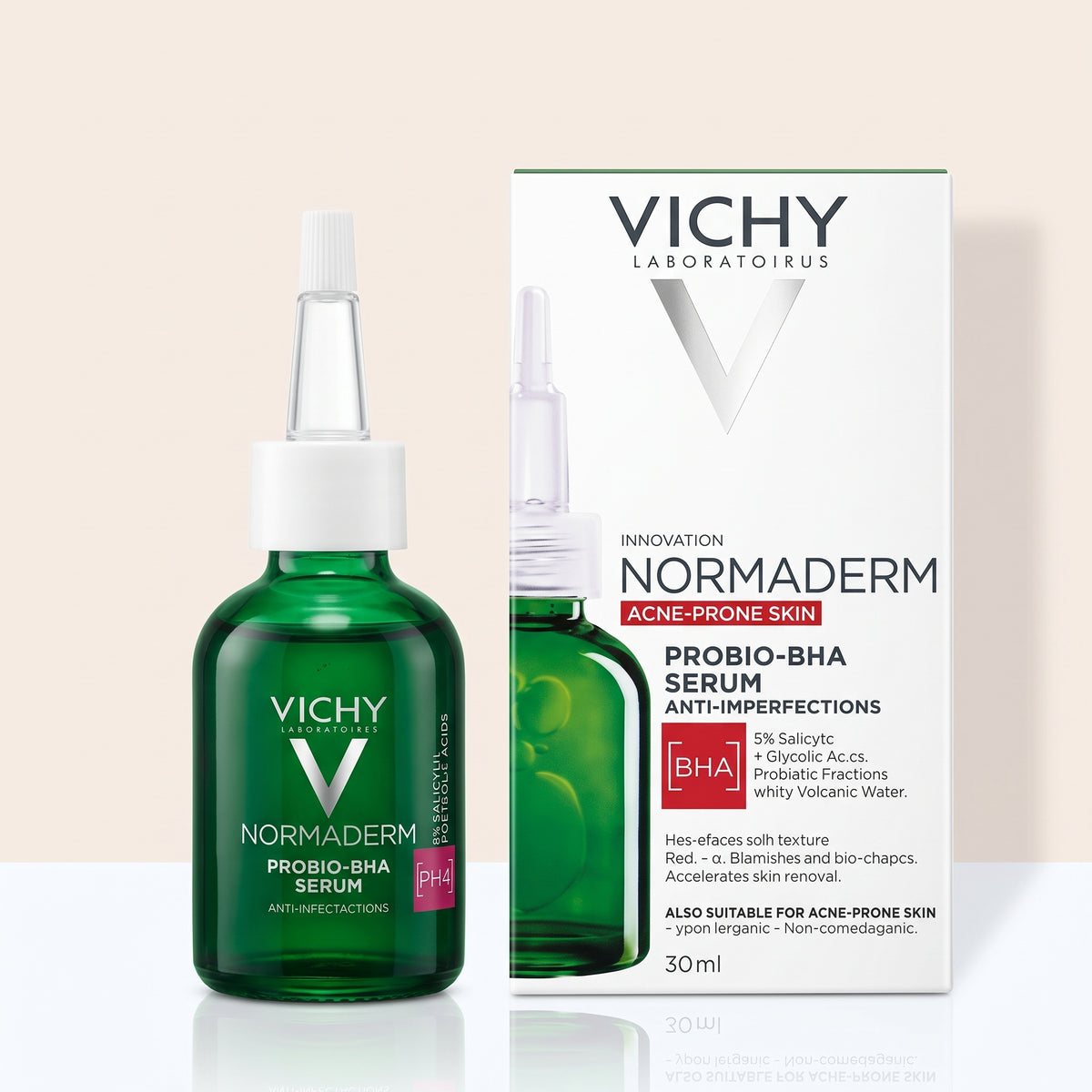 Vichy Normaderm Probio-BHA Anti-Imperfections Serum 30ml – Acne & Blemish Serum
