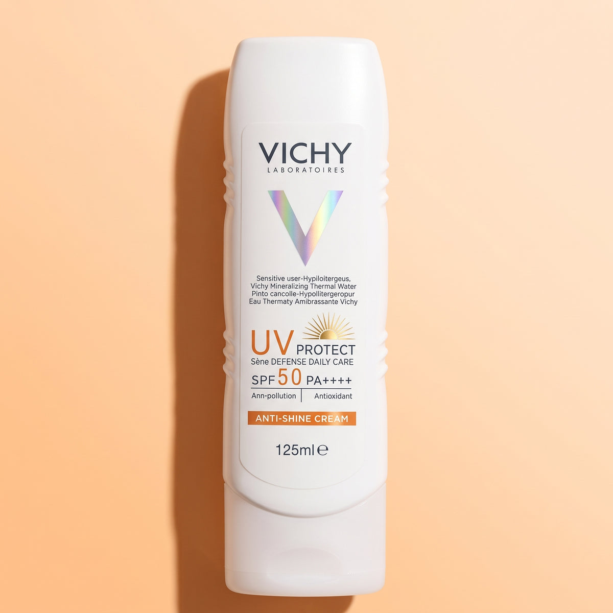Vichy UV Protect Skin Defense Daily Anti-Shine Cream SPF 50 PA++++ – Matte Sunscreen for Oily Skin
