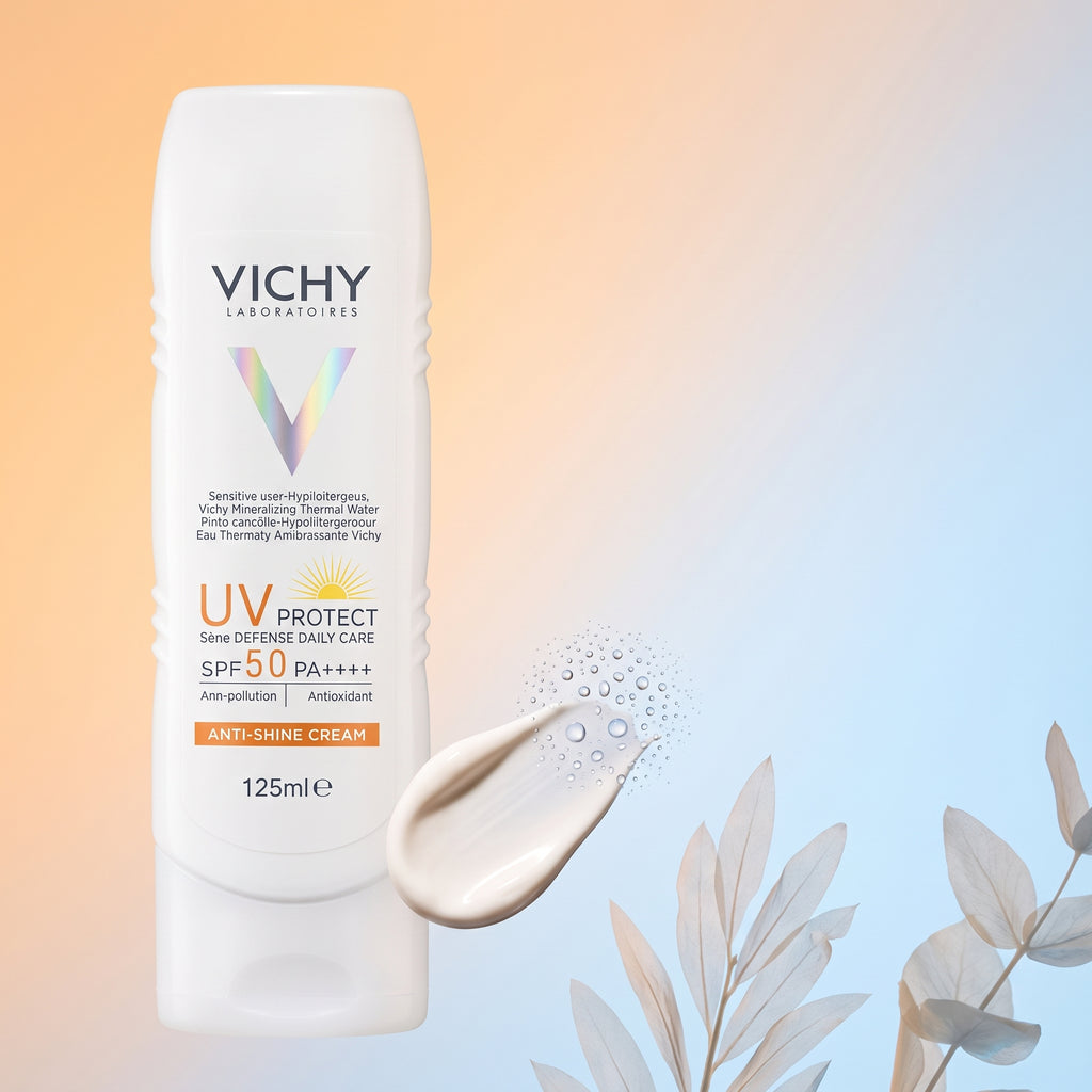 Vichy UV Protect Skin Defense Daily Anti-Shine Cream SPF 50 PA++++ – image 5