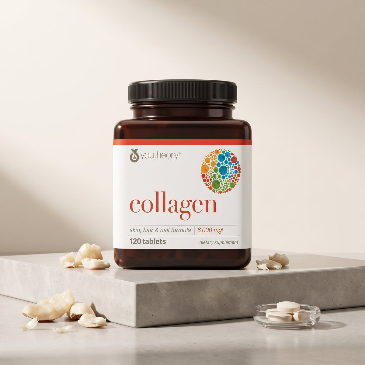 Youtheory Collagen 120 Tablets – image 3
